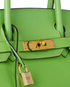 Birkin 30 In Green Apple Togo, other view